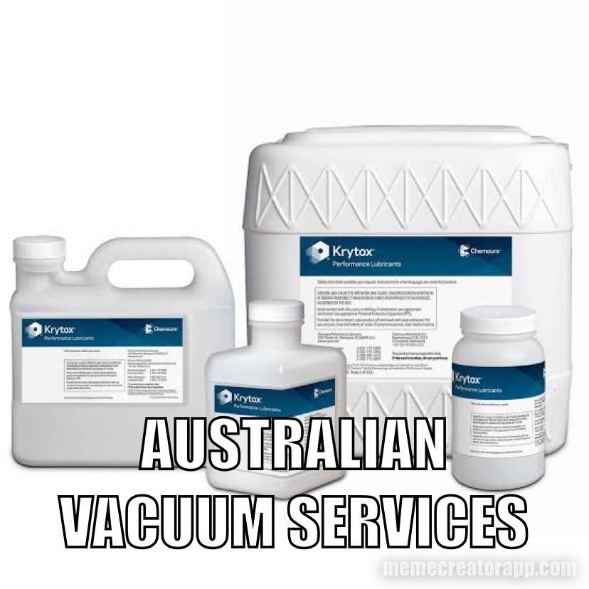 FLUID KRYTOX 1525 1 KG BOTTLE | Australian Vacuum Services